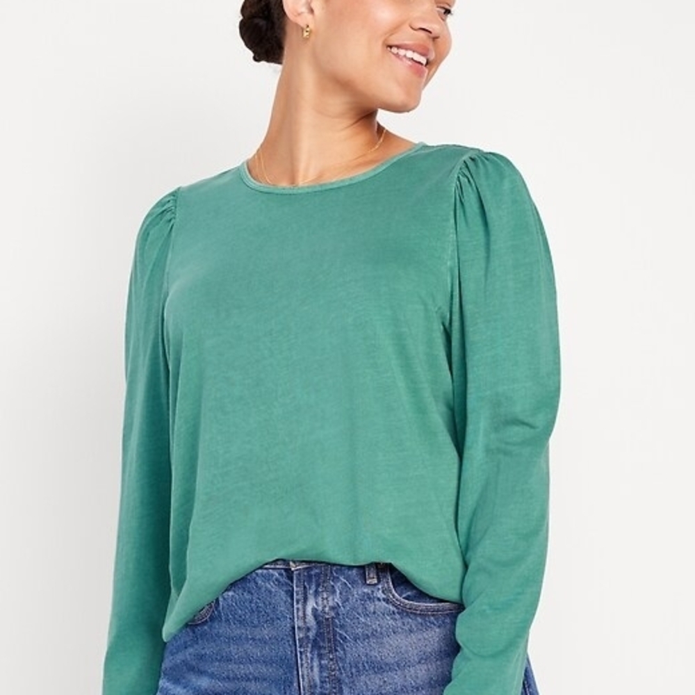 Old Navy Teal Long Sleeve Top